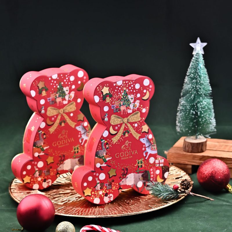 Holiday Chocolate Bear Gift Box 7pcs