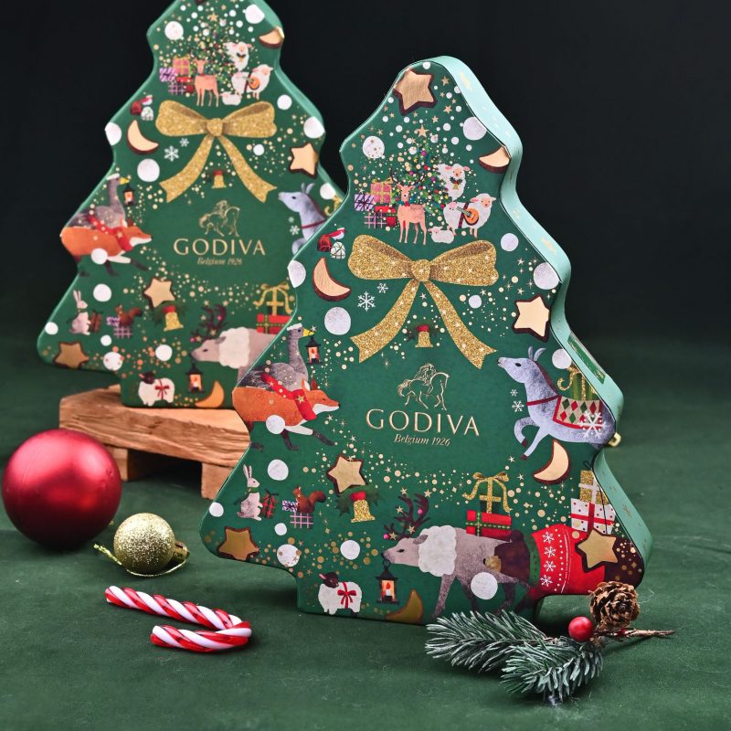 Holiday Chocolate Tree Gift Box 10pcs